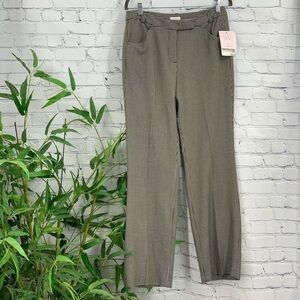 Liz Claiborne Audra Black/White Houndstooth Pants